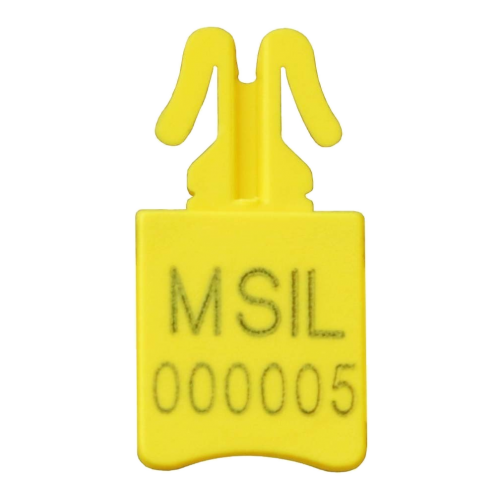 Изображение Пломба номерная пластиковая М-Сил (Энвополисил, MSIL)